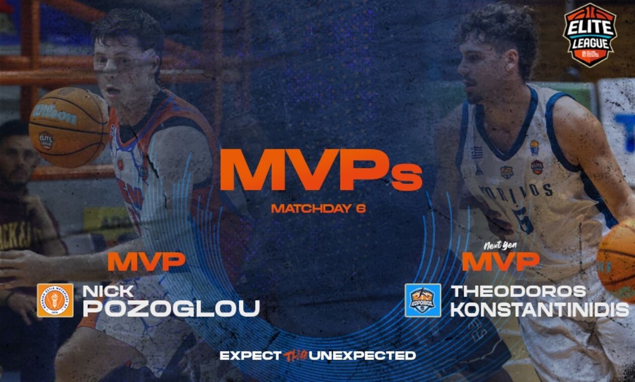 Elite League: MVP ο Πόζογλου, MVP Next Gen ο Κωνσταντινίδης