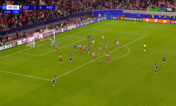 Ολυμπιακός - PSV Αϊντχόφεν: Το 1-1 με τον Πέπι (vid)