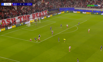 Ολυμπιακός - PSV Αϊντχόφεν 1-1 (highlights)