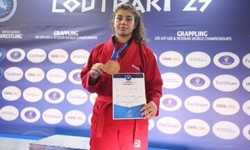 Grappling: «Χάλκινη» η Έλενα Ζαϊμίδου στο Λουτράκι