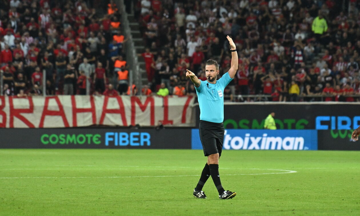 Παναθηναϊκός - ΠΑΟΚ: Αυτός είναι ο διαιτητής της αναμέτρησης 