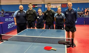 Πινγκ Πονγκ: Με τέσσερις Έλληνες στο διεθνές τουρνουά Κύπρου