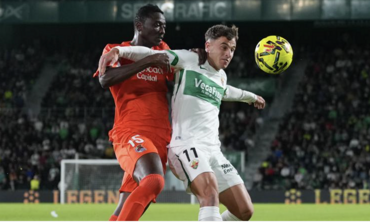 Έλτσε - Ρεάλ Σοσιεδάδ 1-1: Στο «παρά ένα» και με πέναλτι γλίτωσαν οι Βάσκοι!