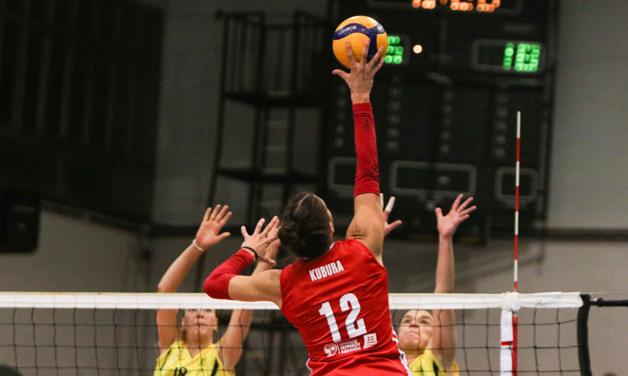 Βόλεϊ: Άνετα ο Ολυμπιακός τον Άρη και τώρα Βάσας