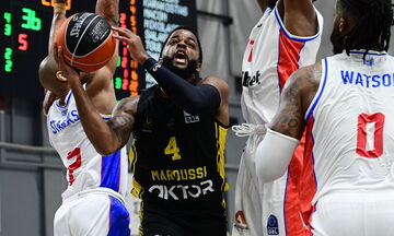 Πανιώνιος - Μαρούσι 80-92: Με 17-0 στο τέταρτο δεκάλεπτο! (highlights)