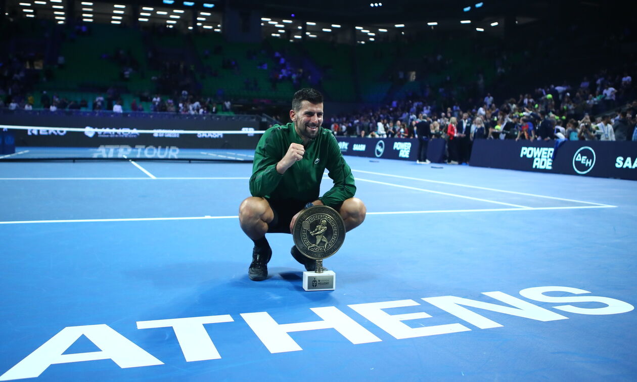 Έφτασε τους 101 τίτλους στην Αθήνα ο Τζόκοβιτς!