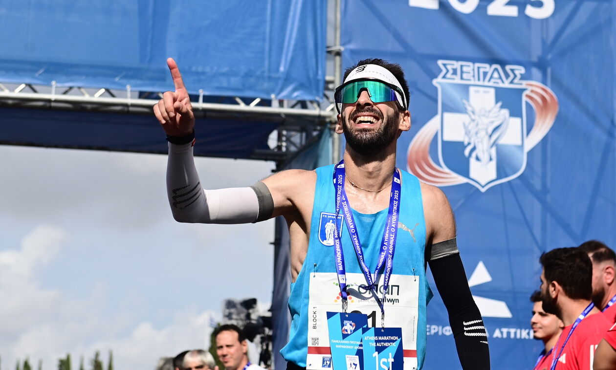 Νικητής του Αυθεντικού Μαραθωνίου ο Παναγιώτης Καραΐσκος