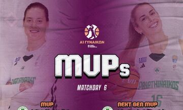 Α1 Γυναικών: MVP η Πρινς, MVP Next Gen η Πολυμένη
