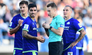 Κηφισιά - Ολυμπιακός: Mε 10 οι γηπεδούχοι λόγω αποβολής του Μαϊντάνα (video)