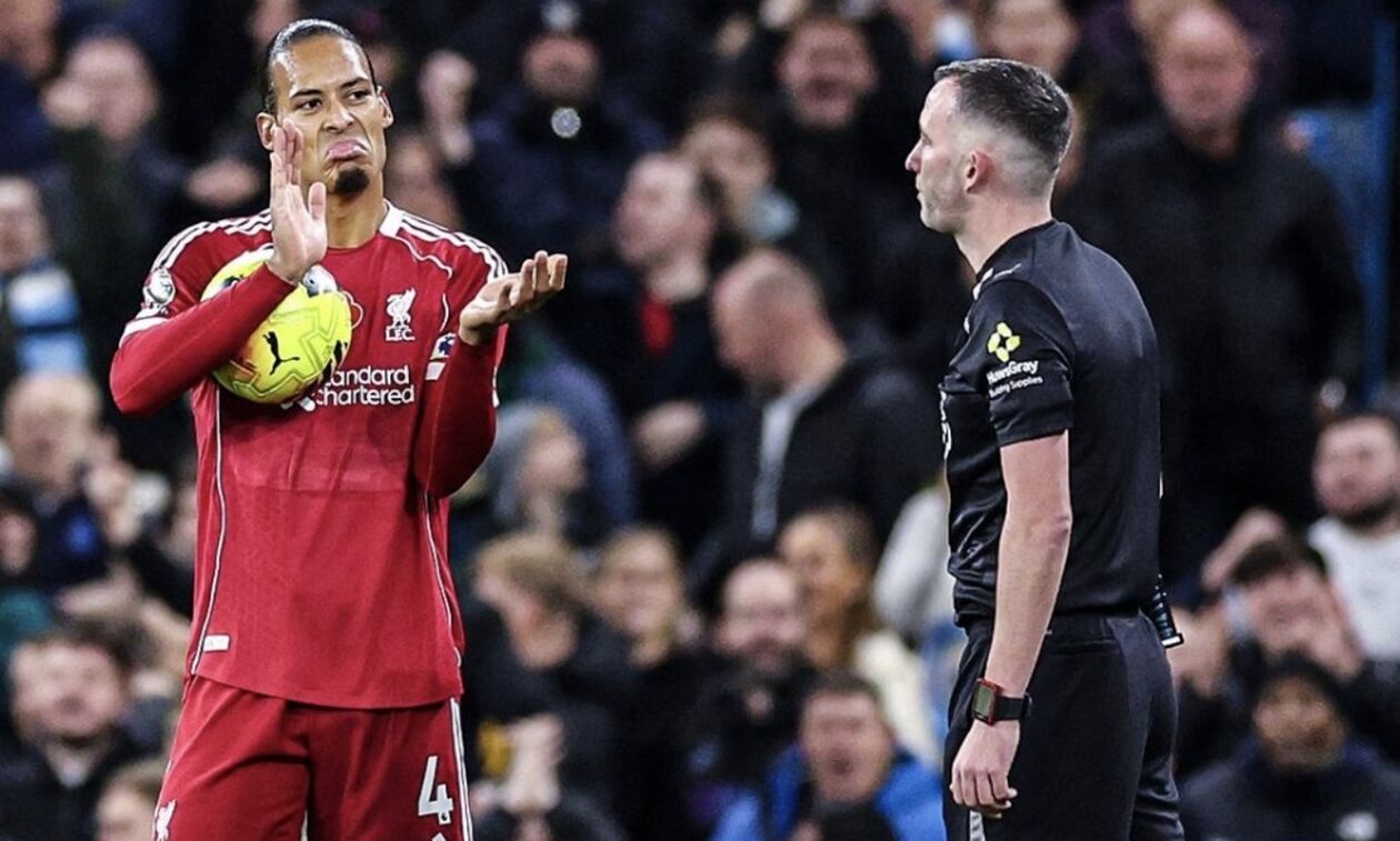 Φαν Ντάικ: «Πρέπει να αποδεχόμαστε τις αποφάσεις των διαιτητών-Πλήγμα το 3-0 από τη Σίτι»