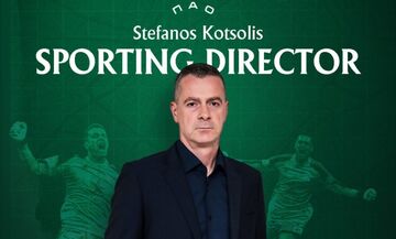 Νέος αθλητικός διευθυντής στον Παναθηναϊκό ο Στέφανος Κοτσόλης