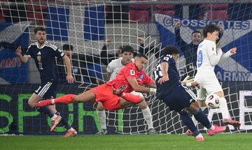 Ελλάδα-Σκωτία: Η διπλή απόκρουση του Καρέτσα