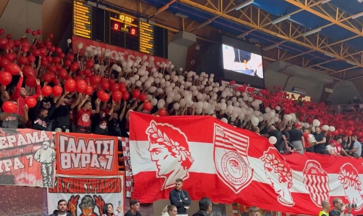 Ευχαριστίες της ΚΑΕ Ολυμπιακός για την εντυπωσιακή παρουσία του κόσμου της ομάδας στην Πάτρα (vid)!