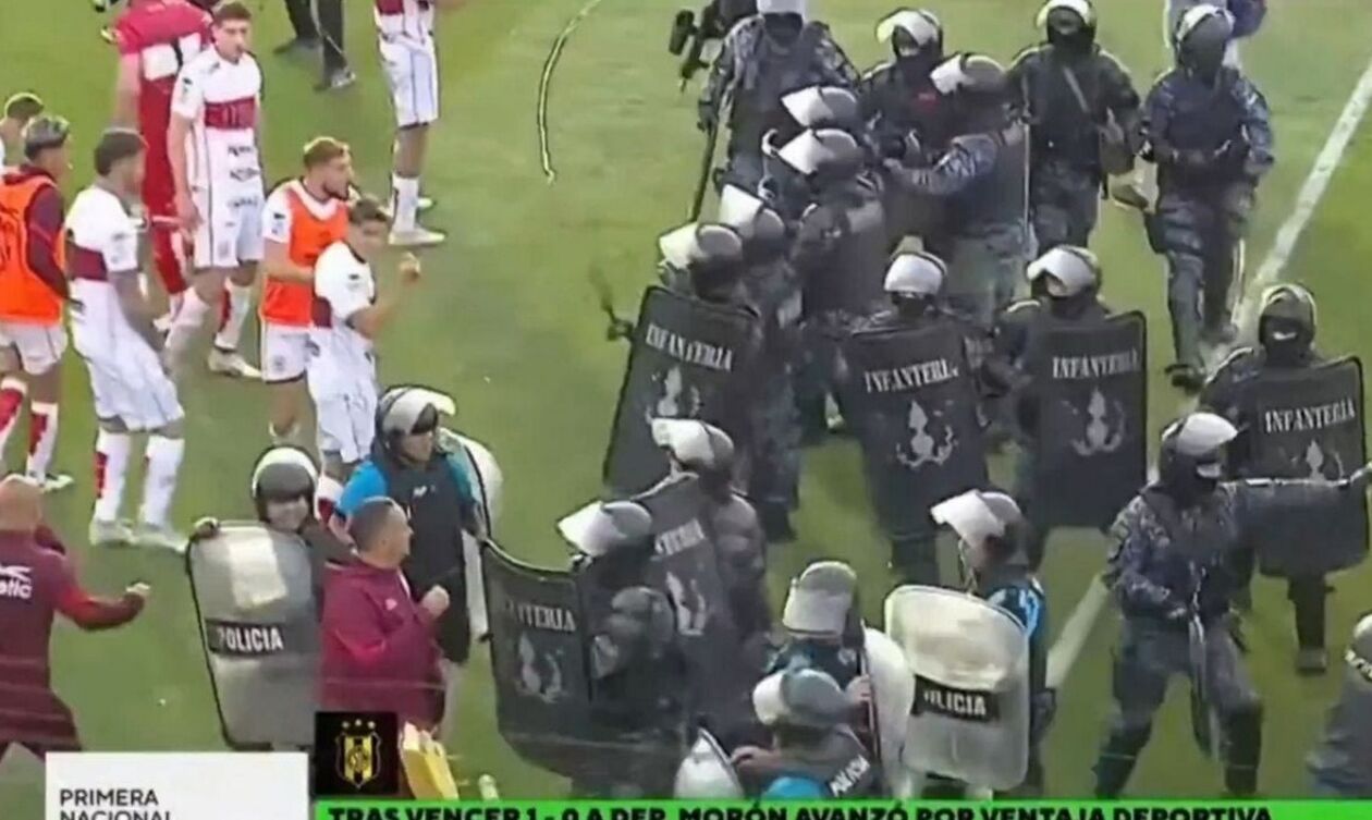 Βίαια επεισόδια και χρήση χημικών στο Ντεπορτίβο Μαδρίν – Μορόν