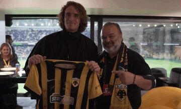 ΑΕΚ: Η επίσκεψη του Στέφανου Τσιτσιπά