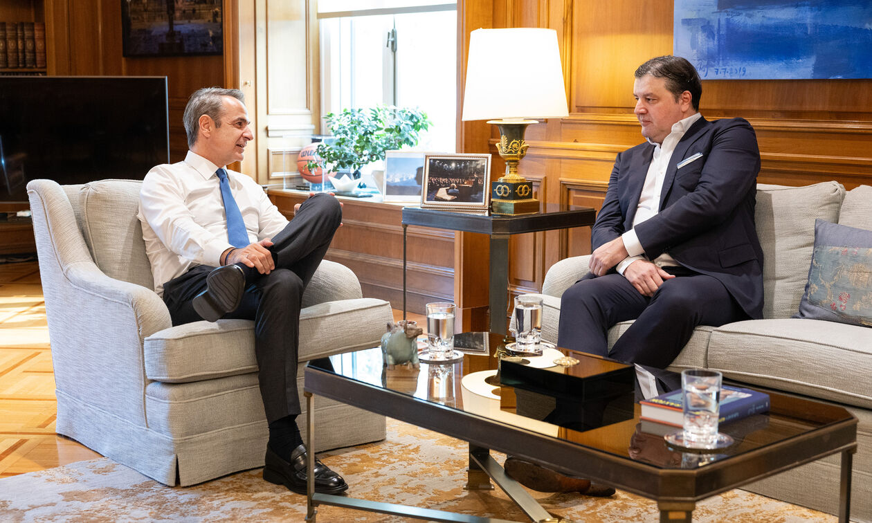 Συναντήθηκε ο Ντέγιαν Μποντιρόγκα με τον Κυριάκο Μητσοτάκη