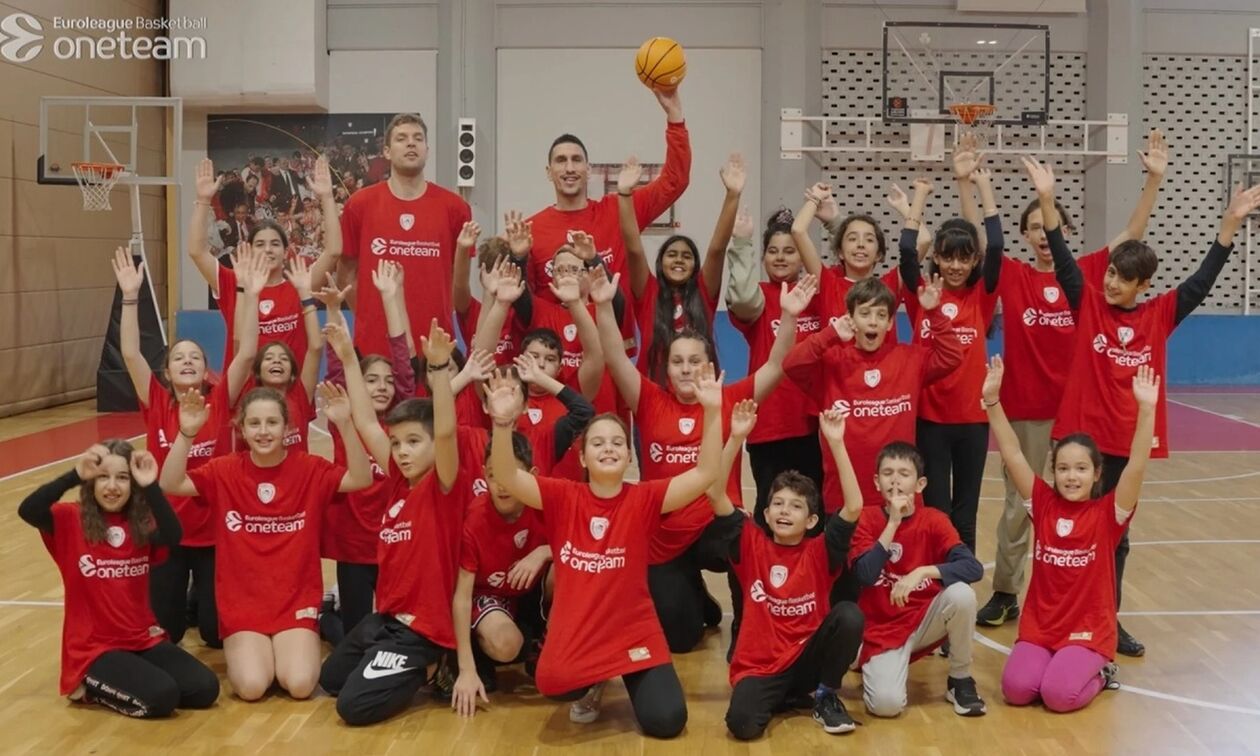 Βεζένκοφ και Λερεντζάκης έδωσαν το παρών στο ONE TEAM για την Παγκόσμια Ημέρα Παιδιού (vid)