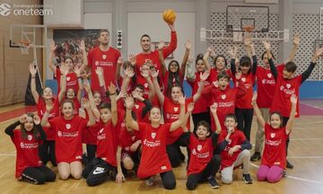 Βεζένκοφ και Λερεντζάκης έδωσαν το παρών στο ONE TEAM για την Παγκόσμια Ημέρα Παιδιού (vid)