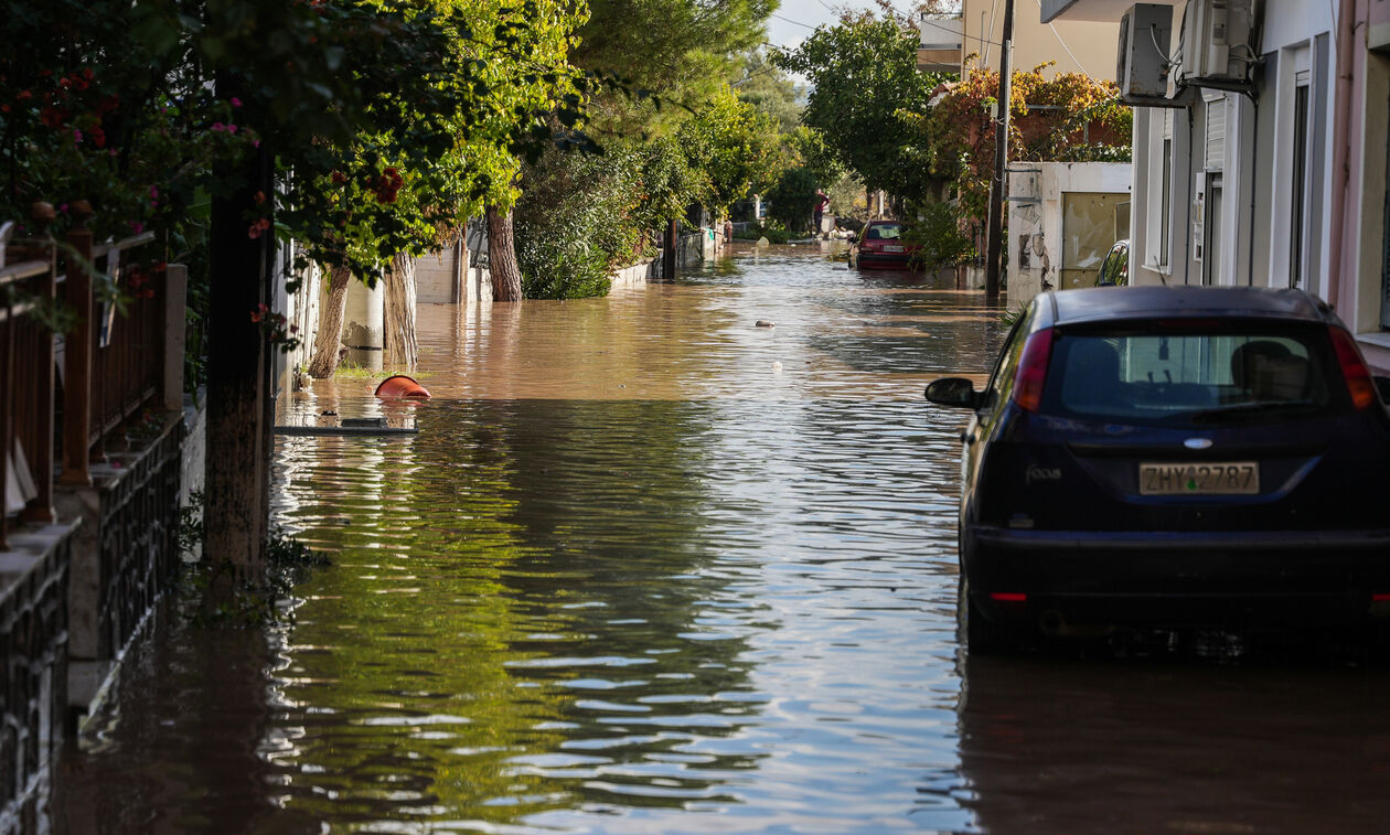 Ιωάννινα: Υπερχείλησε ο ποταμός Καλαμάς 