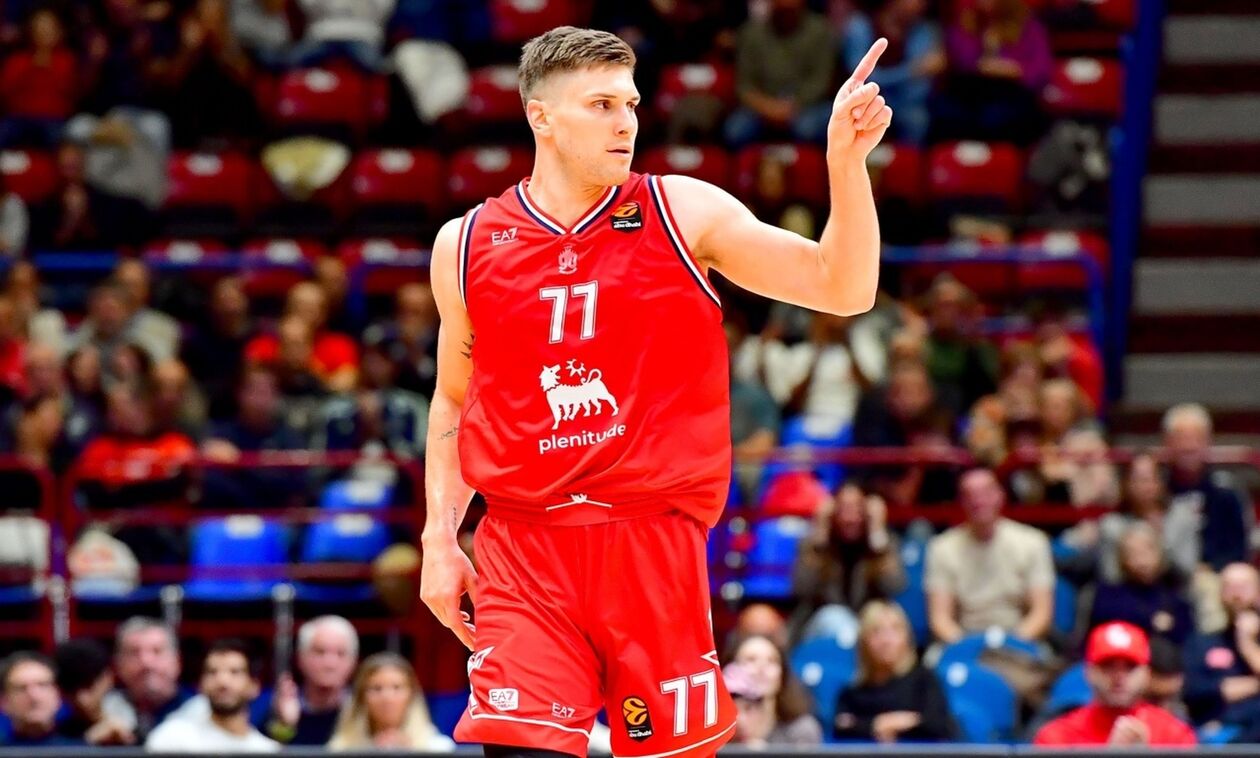 Αρμάνι Μιλάνο: Εκτός για τρεις μήνες ο Νέιτ Σέστινα 