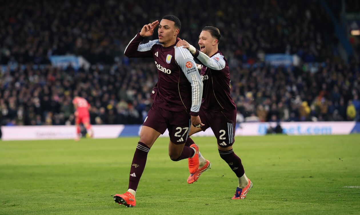 Premier League: Διπλό τετράδας η Άστον Βίλα κόντρα στη Λιντς