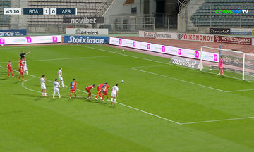 Βόλος-Λεβαδειακός: Το πέναλτι του Όζμπολτ για το 1-1