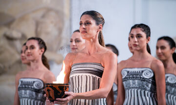 Η Ολυμπιακή Φλόγα από την ιερή γη της Αρχαίας Ολυμπίας ξεκίνησε το ταξίδι για Milano-Cortina