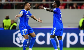 Ολυμπιακός - Ρεάλ Μαδρίτης: Χατ τρικ ο Εμπαπέ για το 1-3 (video)