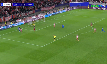 Ολυμπιακός-Ρεάλ Μαδρίτης: Το 2-4 με το τέταρτο γκολ του Εμπαπέ (vid)