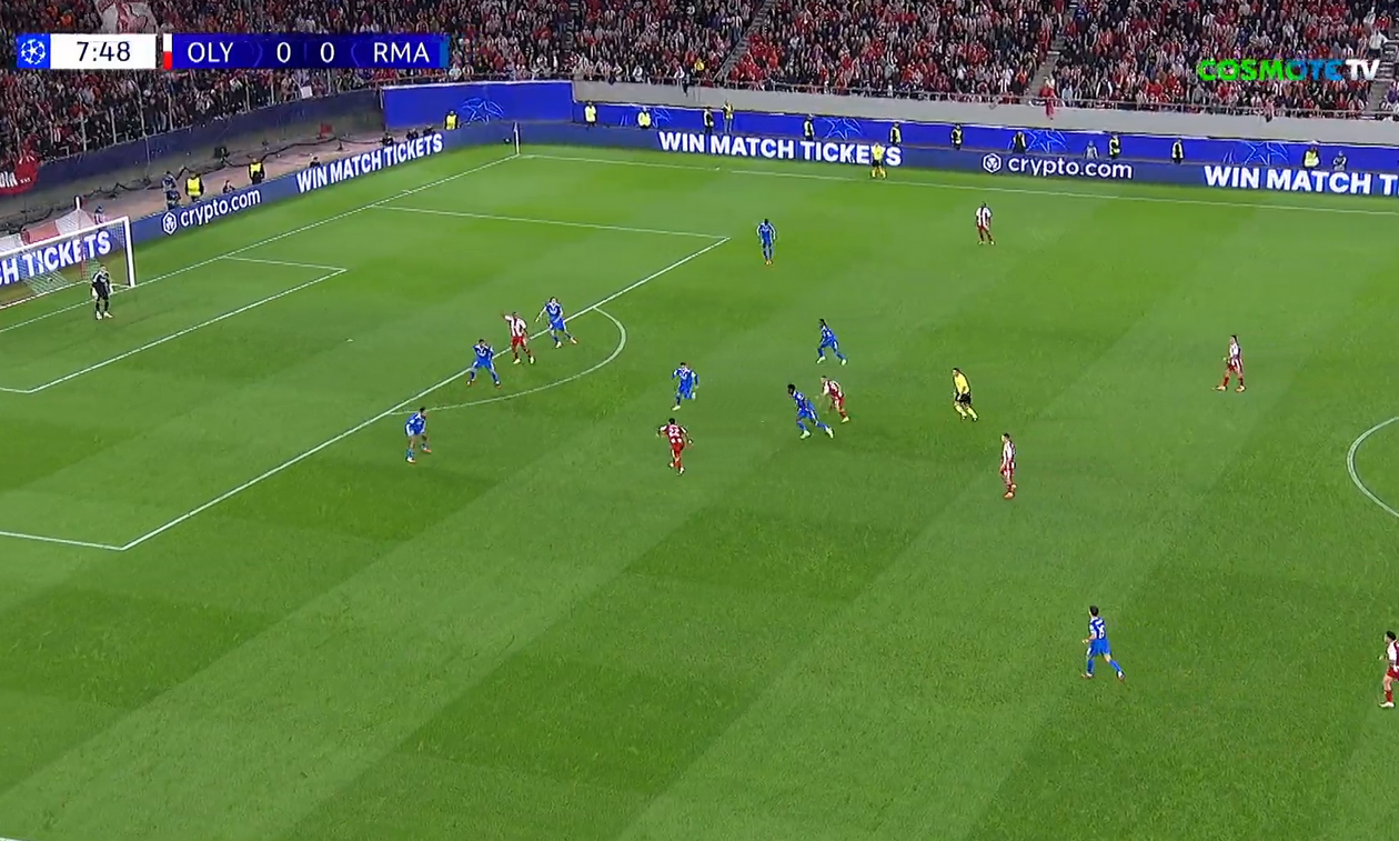 Ολυμπιακός-Ρεάλ Μαδρίτης 3-4: Τα highlights (vid)