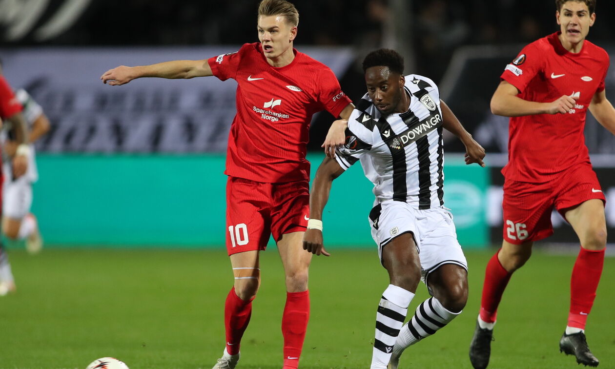 ΠΑΟΚ-Μπραν 1-1: Ζημιά στο φινάλε