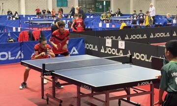 Πινγκ Πονγκ:  Στις θέσεις 5-8 του διπλού μικτού Under 13 Αλεξίδης/Μαδέση στο Europe Youth Σερβίας