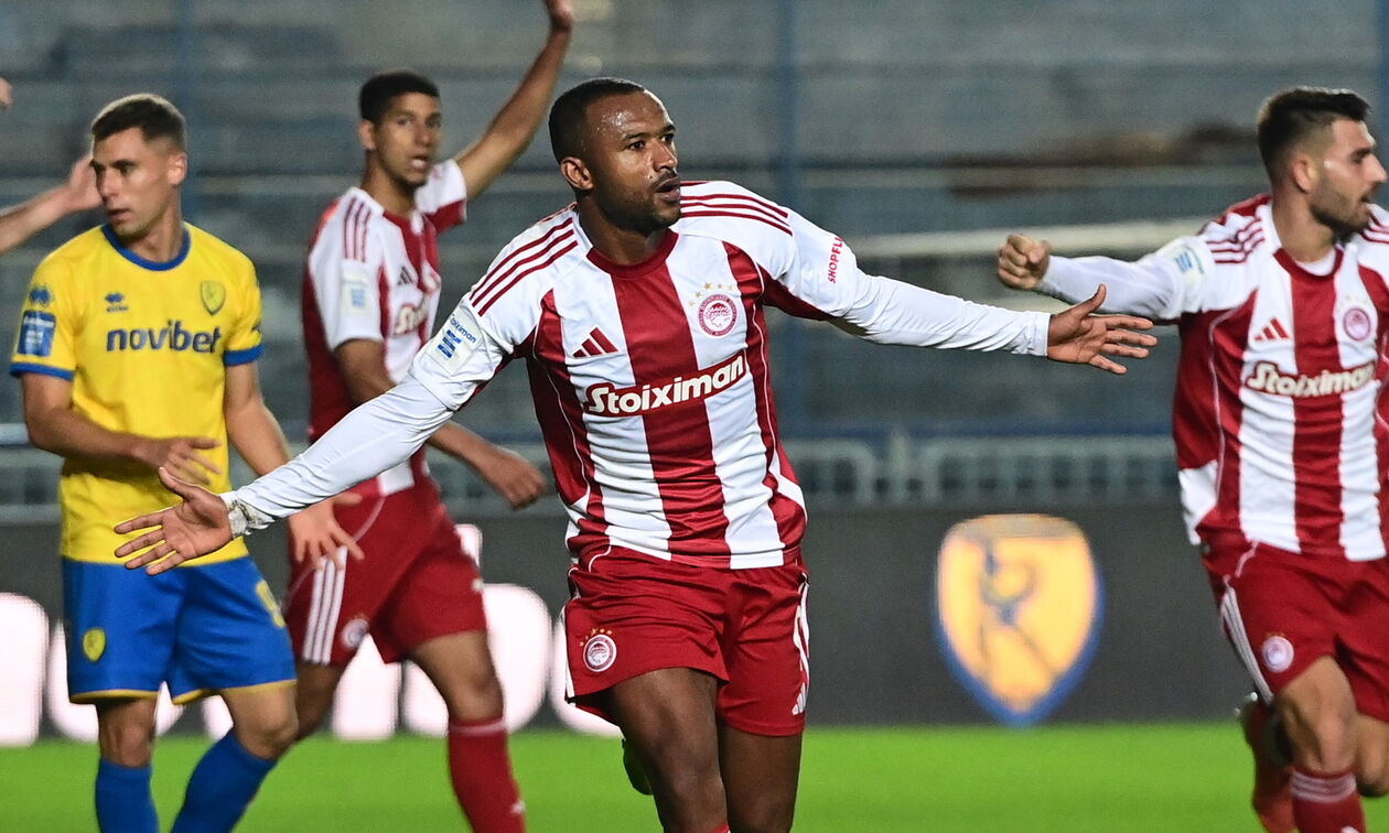 Παναιτωλικός-Ολυμπιακός 0-1: Έκανε τη δουλειά και μένει στην κορυφή