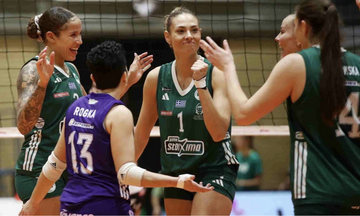 Volley League Γυναικών: Νίκη του Παναθηναϊκού με Θήρα και -1 από τον Ολυμπιακό πριν τη «αιώνια» μάχη