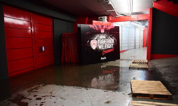 Ολυμπιακός-Φενέρμπαχτσε: Εικόνες από το ΣΕΦ