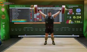 Έντεκα μετάλλια με 4 χρυσά για την Ελλάδα στο Βαλκανικό Πρωτάθλημα άρσης βαρών