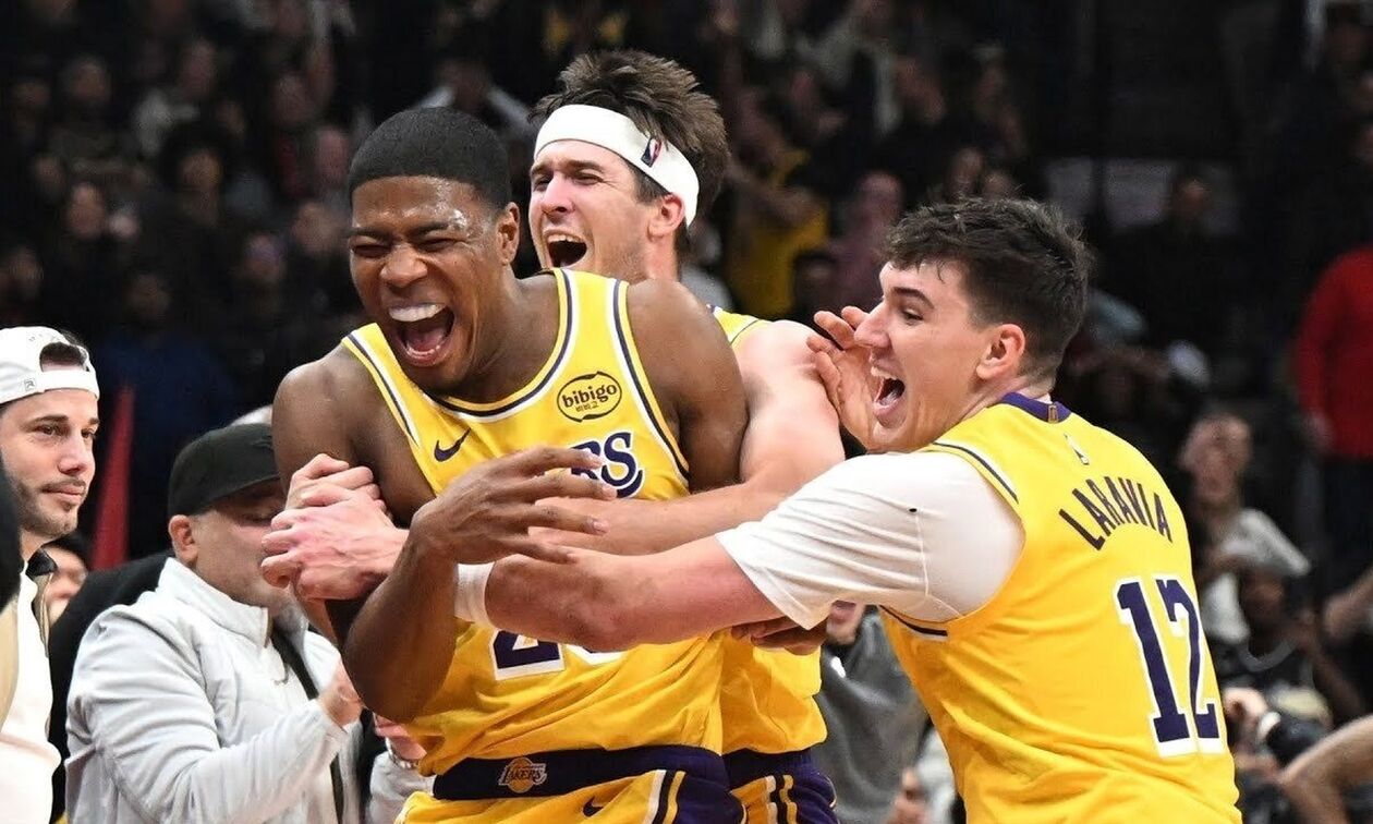 NBA: Το buzzer beater του Χατσιμούρα έδωσε τη νίκη στους Λέικερς στο Τορόντο (vid)