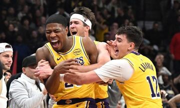 NBA: Το buzzer beater του Χατσιμούρα έδωσε τη νίκη στους Λέικερς στο Τορόντο (vid)