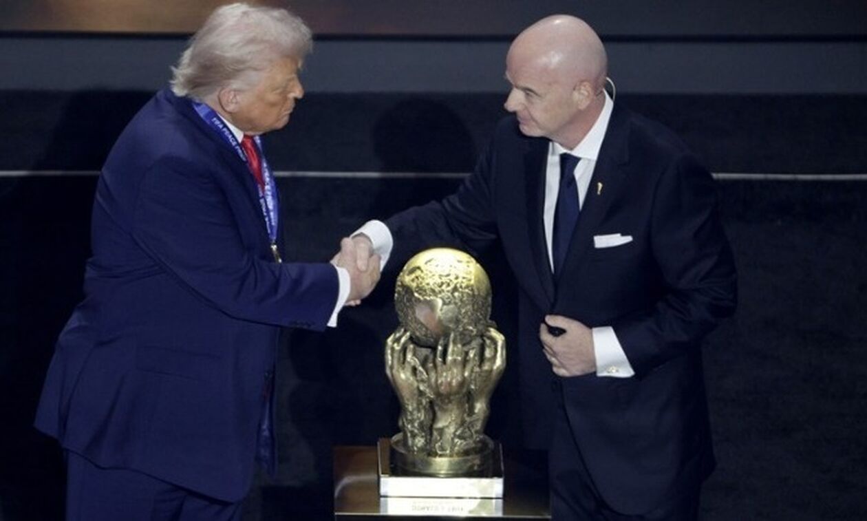 Ο Ινφαντίνο τίμησε τον Τραμπ με βραβείο ειρήνης