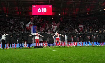 Λειψία-Άιντραχτ 6-0: Οι «ταύροι»… κατάπιαν τους «αετούς»