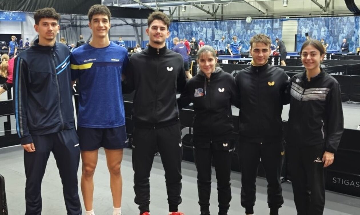 Πινγκ Πονγκ: Οι τελικές θέσεις των Ελλήνων στη μεγάλη κατηγορία του φινλανδικού όπεν