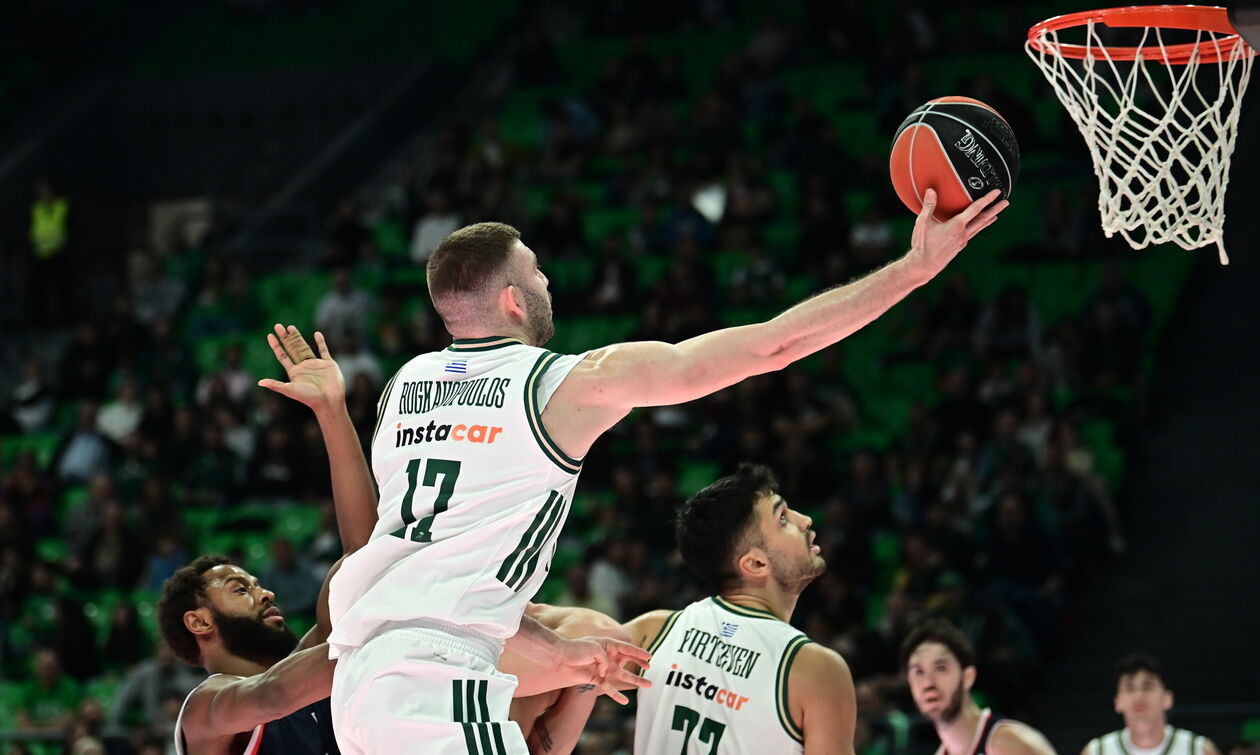 Παναθηναϊκός – Πανιώνιος 110 - 66: «Πολυβόλο» Ρογκαβόπουλος (highlights)