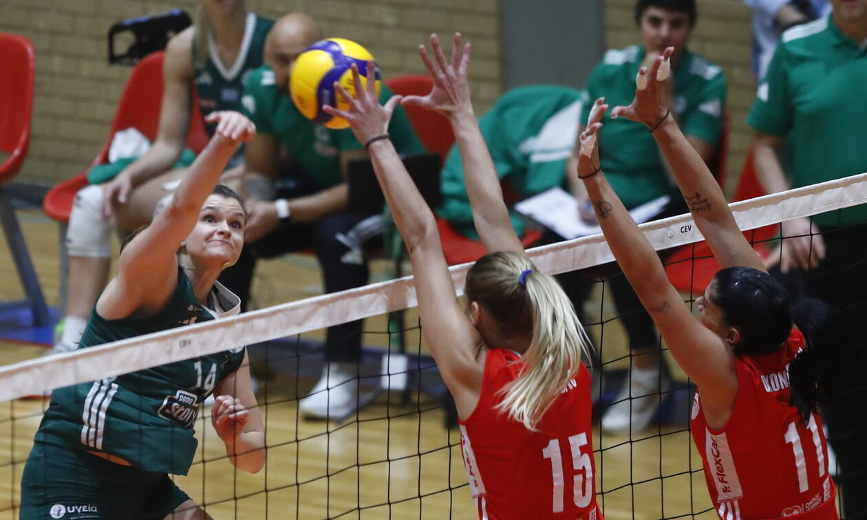 Volley League Γυναικών: Στον Παναθηναϊκό το ντέρμπι αιωνίων, 3-1 τον Ολυμπιακό