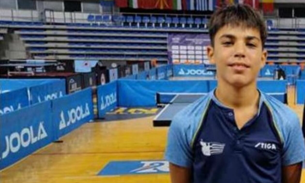 Πινγκ Πονγκ: Κορυφή στο ελληνικό ranking list του Νοεμβρίου ο Κιοσελόγλου στους παίδες 