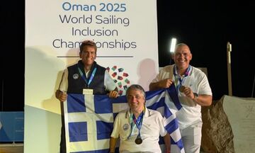 Ιστιοπλοΐα: Χάλκινο μετάλλιο για τους Χριστοφόρου-Αλεξά στο Παγκόσμιο Πρωτάθλημα Ένταξης ΑμεΑ