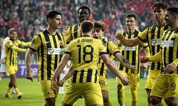 Σαμσουνσπόρ - ΑΕΚ 1-2: «Διπλό» με ανατροπή για την πρόκριση και την 8αδα!