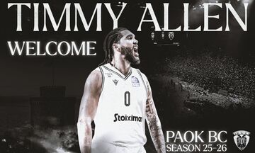 Κι επίσημα στον ΠΑΟΚ ο Τίμι Άλεν