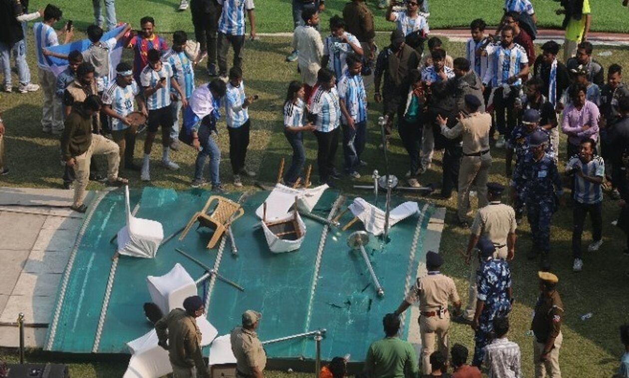 «Χάος» στην περιοδεία του Μέσι στην Ινδία