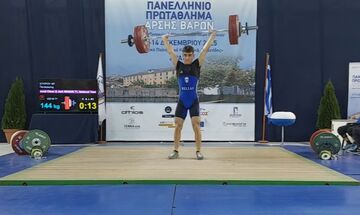 Η νέα γενιά της ελληνικής άρσης βαρών έλαμψε με 16 πανελλήνια ρεκόρ