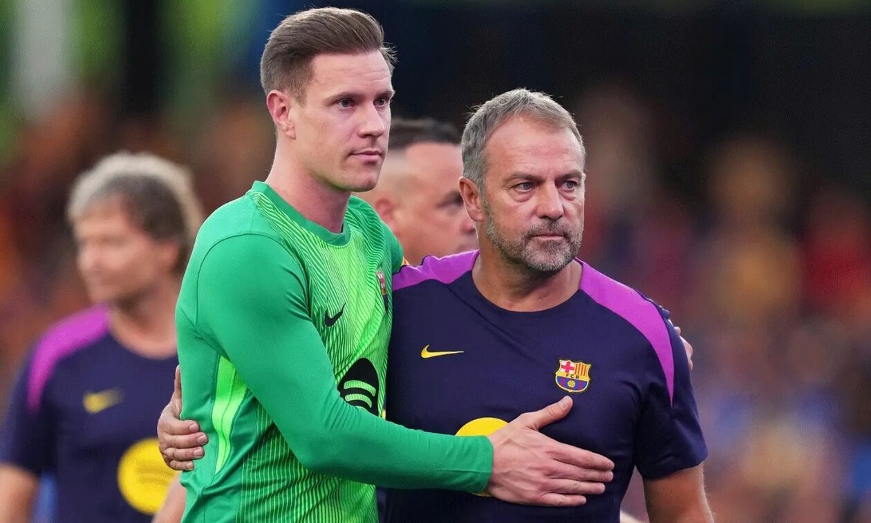 Φλικ για Τερ Στέγκεν: «Είναι απόφαση του παίκτη αν θα μείνει στην Μπαρτσελόνα»